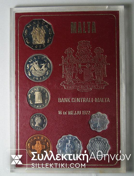 MALTA SET 1972 Proof